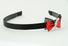 Black-red / gun ted bow & mix