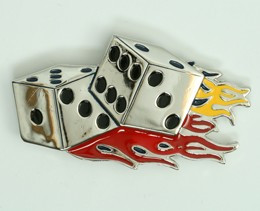 Dice fire big buckle