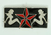 Ladies star big buckle