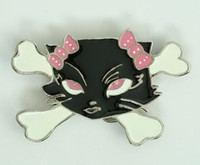 Cat lace pink medium buckle