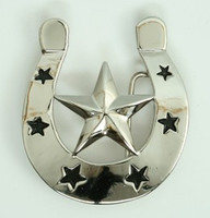 Horse-shoe star medium buckle