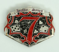 Lucky 7 spin medium buckle