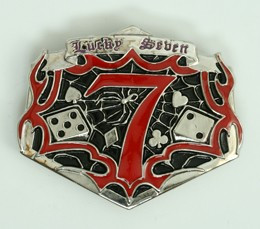 Lucky 7 spin medium buckle
