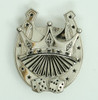 Horse shoe crown medium buckle