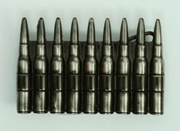 Bullets V medium buckle