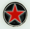 Star big black-red medium buckle