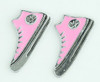 Shoe pink cute stud