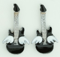 Guitar wings cute stud