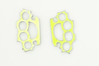 Punch yellow cute stud