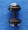 Hero cross black-white half globe fake piercing