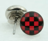 Check black-red circular reference stud