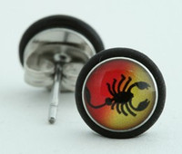 Scorpion color circular reference stud