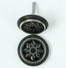 Sun black S&M fake piercing