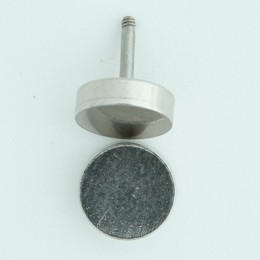 Plain silver S&M fake piercing