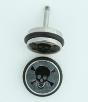 MRU skull bone S&M fake piercing