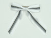 Stripe white mix hair clips piece