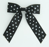 Heart black mix hair clips piece