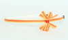 Stripe orange small bow