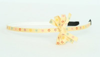 Flower yellow small bow
