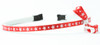 Star red-white small bow