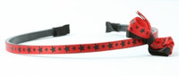 Star red-black small bow