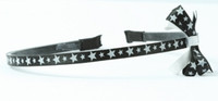 Star black-white small bow
