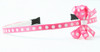 Dot pink-white small bow