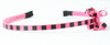 Check L D pink small bow