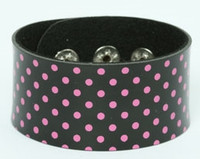 Dot black-pink big stripes & checker