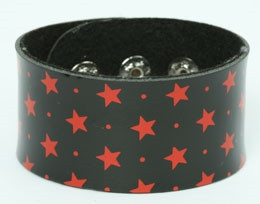 Star black-red big stripes & checker