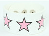 Star big white-pink big stripes & checker