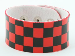 Check L black-red big stripes & checker