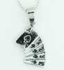 Cards mix necklace