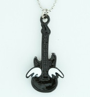 Guitar wings mix necklace