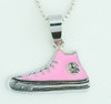 Shoe pink mix necklace