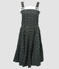 Front - Stars black bobelina dress