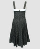Back - Stars black bobelina dress