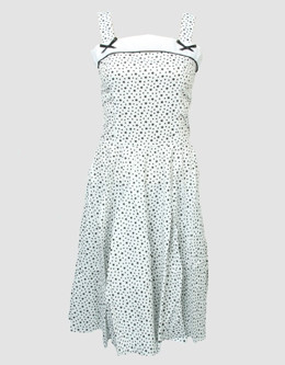 Front - Stars white bobelina dress