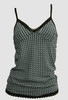 Front - Domino Top Lace Top