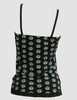 Back - L punch black-white top lace top