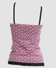 Back - Grafic L pink top lace top
