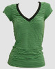 Front - Stripe S green fashion