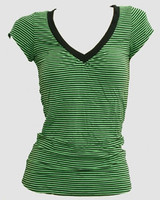 Front - Stripe S green fashion