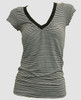 Front - Stripe S black-grey fashion