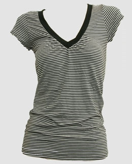 Front - Stripe S black-grey fashion