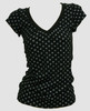 Front - Dot big black-grey fashion