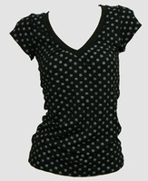 Front - Dot big black-grey fashion