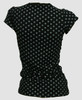 Back - Dot big black-grey fashion