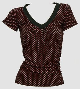Front - Dot M black-red fashion