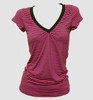 Front - Stripe S black-pink fashion